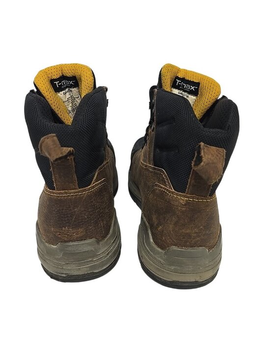 DAKOTA Men\'s 6\'\' X-Toe Quad Comfort Steel Toe CP 6612 Work Boots Brown 11M main image 5